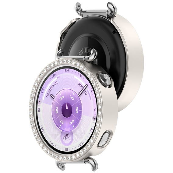 Etui ochronne do Huawei Watch GT 6 41mm, beżowe