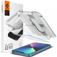 SPIGEN Szkło Hartowane do iPhone 16E / 14 / 13 / 13 Pro, Glas.TR EZ Fit (2 sztuki)