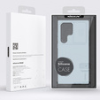 Etui NILLKIN do Samsung Galaxy S23 Ultra, Silicone CamShield Case do MagSafe, niebieskie