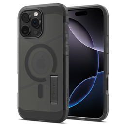 Etui Spigen do iPhone 16 Pro, Tough Armor T Mag MagSafe, przydymione czarne