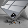 Etui do Xiaomi Pad 6S Pro 12.4, Smartcase Hybrid, z miejscem na rysik, szare