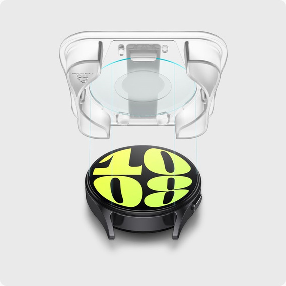 2x Szkło Hartowane Spigen do Samsung Galaxy Watch 7 44mm, Glas.TR "EZ FIT", przezroczyste