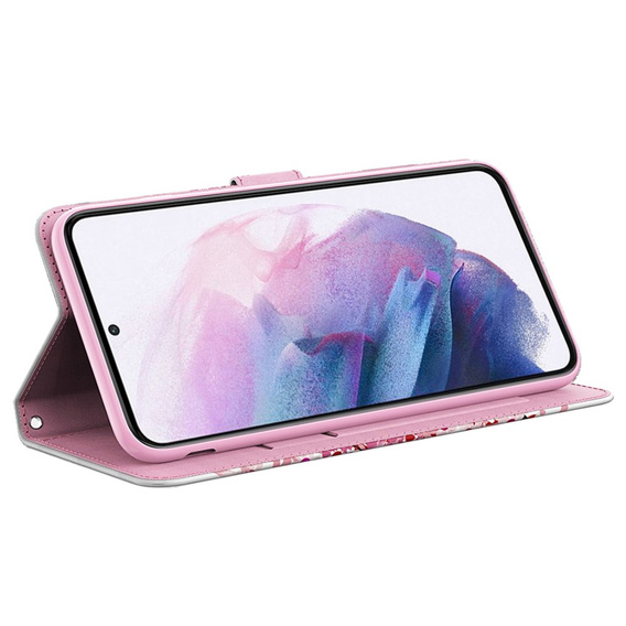 Etui z klapką do Samsung Galaxy A14 4G/5G, Wallet, Cat & Tree