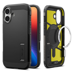 Etui Spigen do iPhone 17, Tough Armor T Mag MagSafe, Black