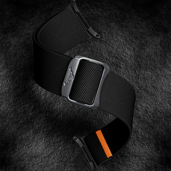 Pasek nylonowy do Samsung Galaxy Watch Ultra 47mm (2025 / 2024), Czarny