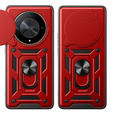Etui pancerne do Honor Magic 8 Lite, CamShield Slide, czerwone