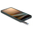 Etui Spigen do Samsung Galaxy S25 Ultra, Thin Fit Mag, zielone + Szkło hartowane 9H