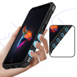 Etui pancerne do Samsung Galaxy A14 4G/5G, z ringiem, czarne