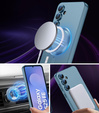 Etui do Samsung Galaxy S25 FE, ColorMag, do MagSafe, niebieskie