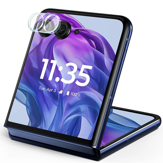 Szkło hartowane na aparat do Motorola Razr 60 Ultra, przezroczyste