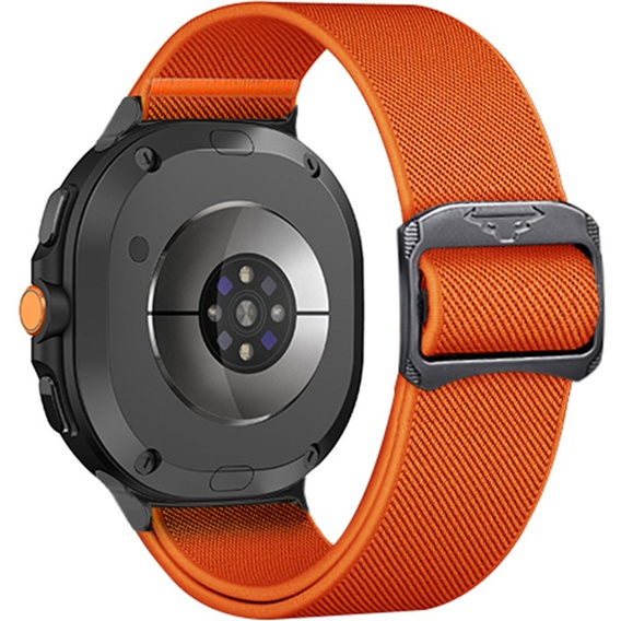 Pasek nylonowy do Samsung Galaxy Watch 8 / 8 Classic, Pomarańczowy