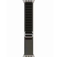 Pasek Nylonowy do Apple Watch 1/2/3/4/5/6/7/8/9/10/11/SE Ultra 1/2/3 42/44/45/46/49mm, Czarny / Zielony