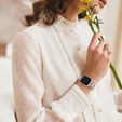 Bransoleta do Apple Watch 1/2/3/4/5/6/7/8/9/10/11/SE 38/40/41/42mm, Beżowa