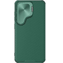 Etui do Samsung Galaxy S24, pancerne Nillkin, CamShield Prop, Zielone