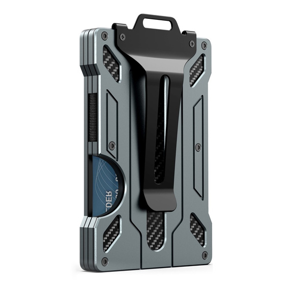 Etui na kartę z miejscem na AirTag 2 / 1, Multifunction Case, Czarne