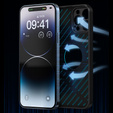 Etui R-JUST RJ57 do iPhone 12 Pro Max, pancerne, do MagSafe, czarne