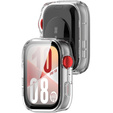 2w1 Etui + Szkło Hartowane do Huawei Watch Fit 4, Przezroczyste