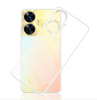 Etui cienkie do Realme C55, Slim, przezroczyste