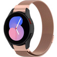 Pasek Bransoleta Milanese do Samsung Galaxy Watch 4/5/6 40/42/43/44/45/46/47mm, Różowa Rose Gold