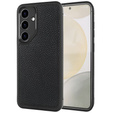 Etui skórzane do Samsung Galaxy S24, ERBORD LeatherGuard, czarne