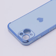 Etui do Apple iPhone 13, Electro heart, niebieskie