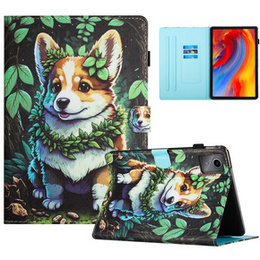 Etui do Lenovo Tab M11, z klapką, corgi dog