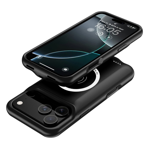 Etui z baterią do iPhone 17 Pro Max Powerbank 6000mAh MagSafe