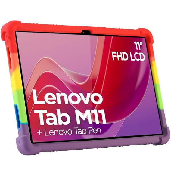 Etui silikonowe do Lenovo Tab M11, Impact, pancerne, wielokolorowe