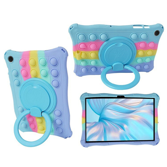 Etui dla dzieci do Samsung Galaxy Tab A9, Bubble, wielokolorowe