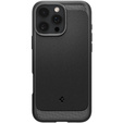 Etui Spigen do iPhone 16 Pro, Rugged Armor MagSafe, szare + Szkło Hartowane 9H