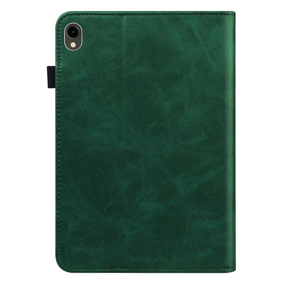 Etui do Samsung Galaxy Tab S10 Lite / S10 FE / S9 FE / S9, Classic, z miejscem na rysik, zielone