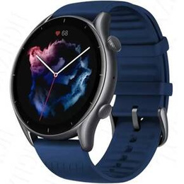 Pasek Silikonowy Uniwersalny 22mm, z poprzeczną linią, Niebieski