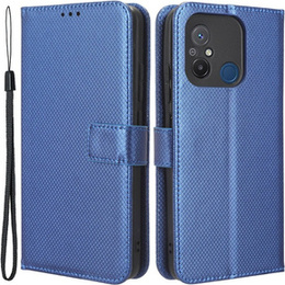 Etui z klapką do Xiaomi Redmi 12C, Wallet, Smart Magnet, niebieskie
