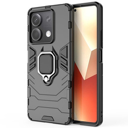 Etui do Xiaomi Redmi Note 13 5G, Kickstand Ring, czarne