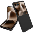 Etui do Motorola Razr 60 Ultra, PC Case, ze szkłem, czarne