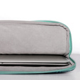 Etui na laptopa 13" z motywem fal – styl i ochrona w jednym - zielone