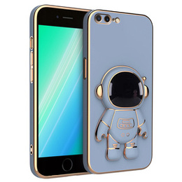 Etui do iPhone 7 Plus / 8 Plus, Astronaut, niebieskie