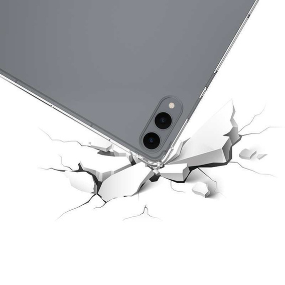 Etui do Samsung Galaxy Tab S11 Ultra, Silikonowe, przezroczyste