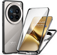 Etui do Vivo X200 Pro 5G, Magnetic Dual Glass, czarne