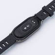 Pasek Silikonowy do Xiaomi Smart Band 10 / 9 / 8, Czarny