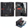 Etui CASEME do Samsung Galaxy A56 5G, Retro Leather Wallet, z paskiem, czarne