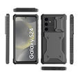 Etui do Samsung Galaxy S24, ERBORD Rugged Case, czarne