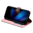 Etui z klapką do Samsung Galaxy A35 5G, Wallet, Roses białe