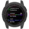 Etui do Garmin Epix Gen 2 Case, Przezroczyste czarne