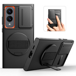 Etui do Samsung Galaxy S25 Edge, Suritch, czarne