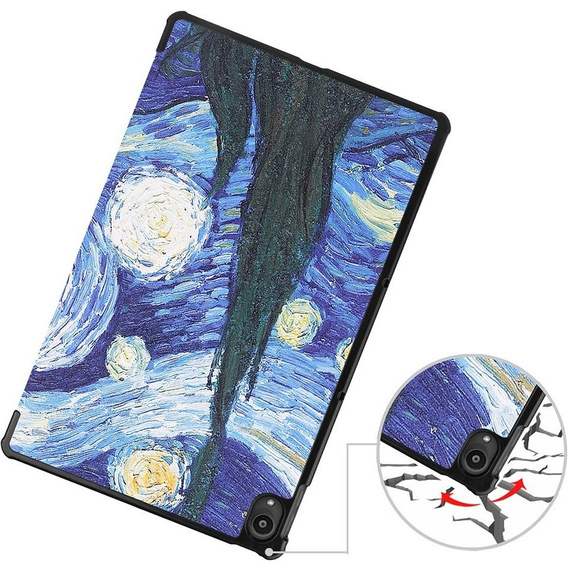 Etui do Lenovo Tab P11 TB-J606F, Smartcase, oil painting