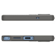 Etui Spigen do Samsung Galaxy S25 Ultra, Liquid Air, szare + Szkło Hartowane 9H