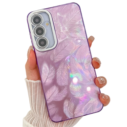 Etui do Samsung Galaxy A36 5G / A56 5G, Feather, fioletowe