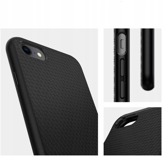 Etui Spigen do iPhone 7/8/SE 2020/SE 2022, Liquid Air, czarne