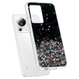 Etui do Xiaomi 13 Lite, Glittery, czarne